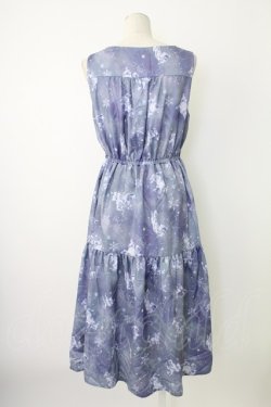 画像2: axes femme POETIQUE / リボン付アイスクリスタルワンピース  ラベンダー T-25-12-17-023-AX-OP-SA-ZT