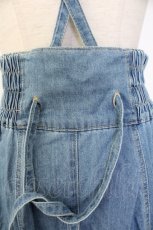 画像3: axes femme / サス付イレヘムデニムスカート L 青デニム T-25-12-17-024-AX-SK-SA-ZT526 (3)