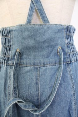 画像3: axes femme / サス付イレヘムデニムスカート L 青デニム T-25-12-17-024-AX-SK-SA-ZT