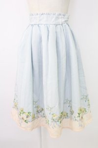 axes femme POETIQUE / 2021年福袋スカート  サックス T-25-12-17-029-AX-SK-SA-ZT