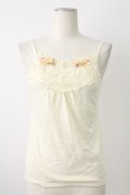 axes femme / ガーデンキャミ  アイボリー T-25-12-17-004-AX-TO-SA-ZT