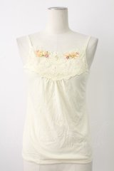 axes femme / ガーデンキャミ  アイボリー T-25-12-17-004-AX-TO-SA-ZT