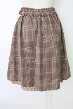 画像2: axes femme / サイドベルトタックキュロット  ブラウン T-25-12-17-033-AX-PA-SA-ZT