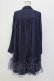 画像2: axes femme / チュール重ねチュニック M ネイビー T-25-12-18-023-AX-OP-SA-ZT (2)