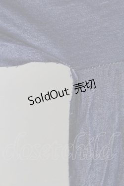 画像4: axes femme / 花刺繍ボリューム袖シャツワンピース  インディゴ T-25-12-18-024-AX-OP-SA-ZT452