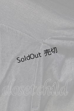 画像5: axes femme / 花刺繍ボリューム袖シャツワンピース  インディゴ T-25-12-18-024-AX-OP-SA-ZT452