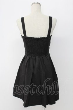 画像2: Ank Rouge / サイドベルトジャンパースカート  黒 T-25-12-18-027-CA-OP-SA-ZT