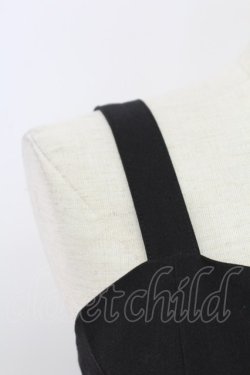 画像4: Ank Rouge / サイドベルトジャンパースカート  黒 T-25-12-18-027-CA-OP-SA-ZT