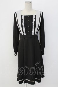 axes femme POETIQUE / クラシックセーラーワンピース  黒 T-25-12-18-029-AX-OP-SA-ZT