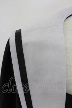 画像4: axes femme POETIQUE / クラシックセーラーワンピース  黒 T-25-12-18-029-AX-OP-SA-ZT