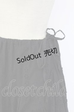 画像3: axes femme / レース切り替えスカート  黒 T-25-12-18-034-AX-SK-SA-ZT436