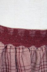 画像3: axes femme / 裾切替イレヘムスカート  ボルドー T-25-12-18-035-AX-SK-SA-ZT435 (3)