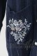 画像5: axes femme / 花刺繍ロングニットカーデ  ネイビー T-25-12-18-004-AX-TO-SA-ZT (5)