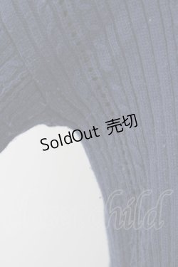 画像6: axes femme / 花刺繍ロングニットカーデ  ネイビー T-25-12-18-004-AX-TO-SA-ZT401