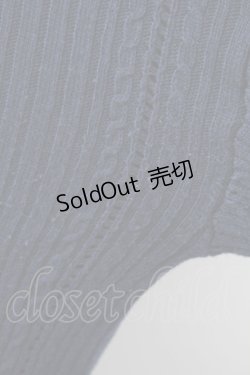 画像7: axes femme / 花刺繍ロングニットカーデ  ネイビー T-25-12-18-004-AX-TO-SA-ZT401