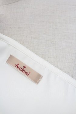 画像6: Amavel / ストライプリボン襟ブラウス  白Ｘ黒 T-25-12-18-008-CA-BL-SA-ZT