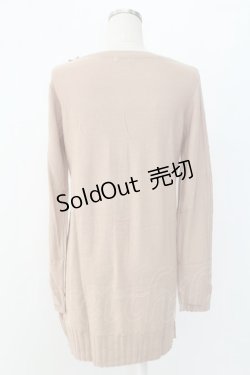 画像2: axes femme / リボンいっぱいロングカーディガン  ピンク T-25-12-18-012-AX-TO-SA-ZT