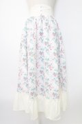 Kurumi Collaboration / グレイスフルコルセット風ロングスカート SS 白 T-25-12-19-001-0-SK-SA-ZT