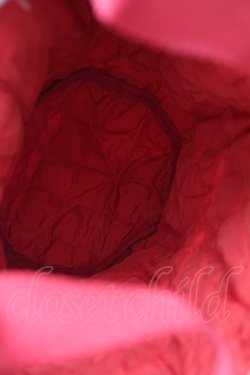 画像4: BABY PINK HOUSE / ポピーptバケツバッグ  レッド T-25-12-19-039-0-BG-SA-ZT