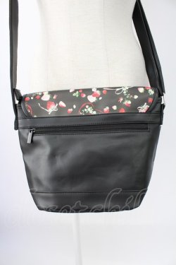 画像2: PINK HOUSE / Shoulder Bag Book  黒Ｘ赤Ｘ白 T-25-12-19-042-LO-BG-SA-ZT