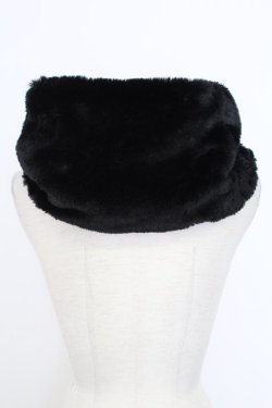 画像2: KRY CLOTHING / ファースヌード  黒Ｘ白 T-25-12-19-045-EL-ZA-SA-ZT