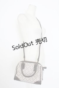 axes femme / モノグラム柄ミニボストン  ダークブラウン T-25-12-19-047-AX-BG-SA-ZT