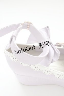 画像5: axes femme kawaii / リボンスカラップ配色シューズ L パープルＸ白 T-25-12-19-049-AX-SH-SA-ZT
