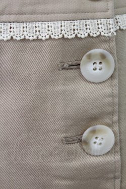 画像3: Emily Temple cute / リボンアップリケスカート ブラウン  T-25-12-19-005-ET-SK-SA-ZT