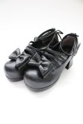 ATELIER PIERROT / Allure Lace-Up Pumps L 黒 T-25-12-19-051-EL-SH-SA-ZT