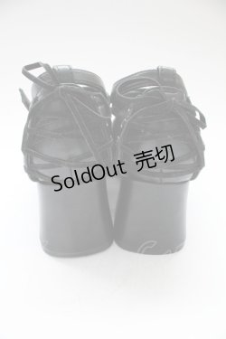 画像3: ATELIER PIERROT / Allure Lace-Up Pumps L 黒 T-25-12-19-051-EL-SH-SA-ZT