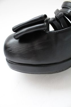 画像4: ATELIER PIERROT / Allure Lace-Up Pumps L 黒 T-25-12-19-051-EL-SH-SA-ZT