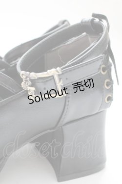 画像7: ATELIER PIERROT / Allure Lace-Up Pumps L 黒 T-25-12-19-051-EL-SH-SA-ZT