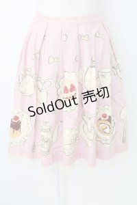 Emily Temple cute / ティーカップスカート  パープル T-25-12-19-007-ET-SK-SA-ZT