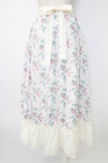画像2: Kurumi Collaboration / グレイスフルコルセット風ロングスカート SS 白 T-25-12-19-001-0-SK-SA-ZT527 (2)