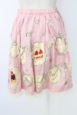 画像2: Emily Temple cute / ティーカップスカート  パープル T-25-12-19-007-ET-SK-SA-ZT