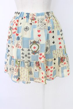 画像2: Emily Temple cute / トランプスカート  アイボリー T-25-12-19-009-ET-OP-SA-ZT