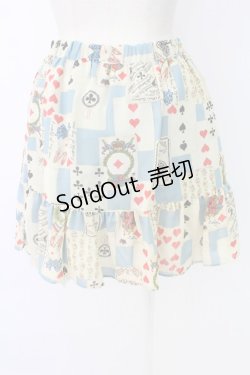 画像2: Emily Temple cute / トランプスカート  アイボリー T-25-12-19-009-ET-OP-SA-ZT