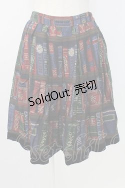 画像1: Jane Marple / Jane's bookcaseドレススカート  ネイビー T-25-12-19-012-JM-SK-SA-ZT