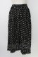 画像2: LODISPOTTO / ドットリボンスカート  黒Ｘ白 T-25-12-19-015-LO-SK-SA-ZT (2)