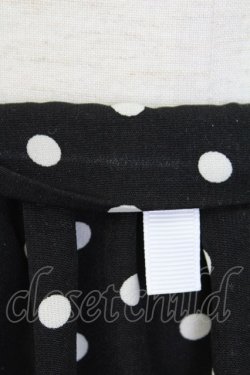 画像4: LODISPOTTO / ドットリボンスカート  黒Ｘ白 T-25-12-19-015-LO-SK-SA-ZT