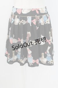 Emily Temple cute / アンティークジュエリースカート  黒 T-25-12-19-016-ET-SK-SA-ZT