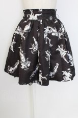 画像1: TRAVAS TOKYO / ふりふりスカート/Ribbon belt skirt  黒 T-25-12-19-017-PU-SK-SA-ZT528 (1)
