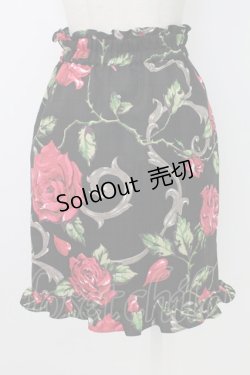 画像2: MILK / ロージーローズタイトスカート  ブラック T-25-12-19-018-ML-SK-SA-ZT