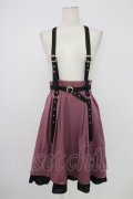Amavel / L'Ange Dechu ハーネススカート  ピンクＸ黒 T-25-12-19-022-CA-SK-SA-ZT