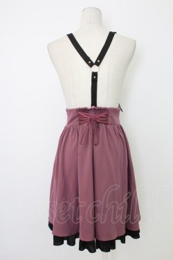 画像2: Amavel / L'Ange Dechu ハーネススカート  ピンクＸ黒 T-25-12-19-022-CA-SK-SA-ZT