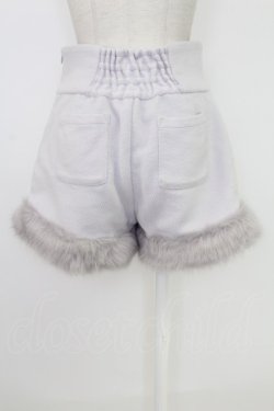 画像2: LIZ LISA / 裾ファーショートパンツ  グレー T-25-12-19-026-LO-PA-SA-ZT