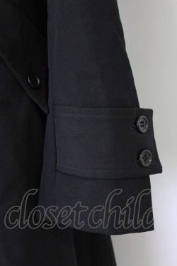 画像4: BPN FOR MEN / Wボタンロングジャケット  黒 T-25-12-21-032-GO-JA-SA-ZT