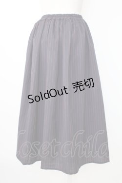 画像2: Rydia / ストライプ&コビニャー刺繍ポケットスカート  ネイビーｘ赤 T-25-12-21-035-PU-SK-SA-ZT529