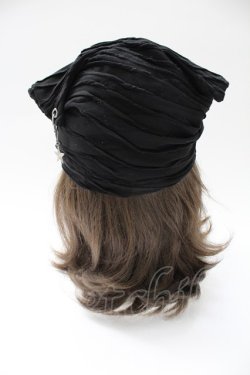 画像3: PEACE NOW / ねこみみハット  黒Ｘシルバー T-25-12-21-047-PU-AC-SA-ZT