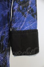 画像4: CIVARIZE / バイカラー昇華ロングシャツ 44 黒Ｘ青 T-25-12-21-012-GO-BL-SA-ZT528 (4)